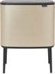 Brabantia Bo Touch Bin Abfallbehälter – 36 Liter – 1 Fach – Metallic-Gold