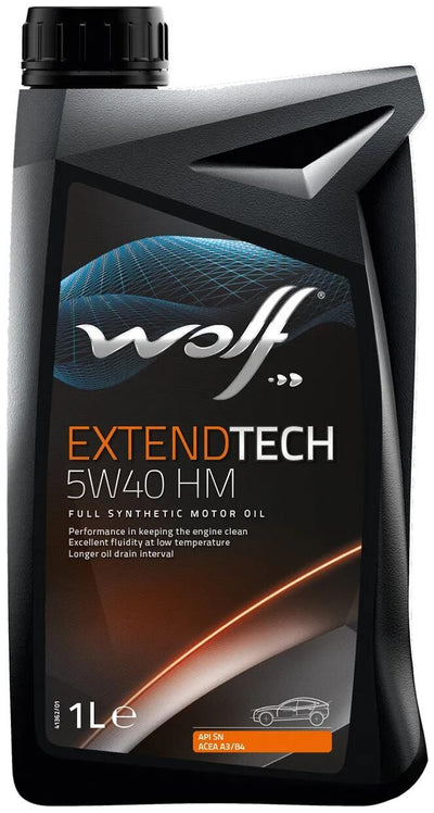 Wolf Motoröl ExtendTech HM. Motoroil 5W40 1L ExtendTech HM
