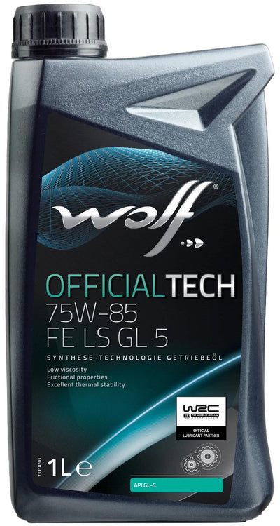 Wolf-Getriebeöl, offizielles Tech-Fe-LS-GL-5-Getriebeöl, 1 l Offt. 75w85 fe ls