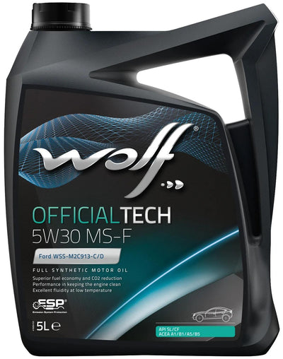 Wolf Motoröl offizielle Tech MS-F. Motoroil 5W30 5L OFF.Tech MS-F.