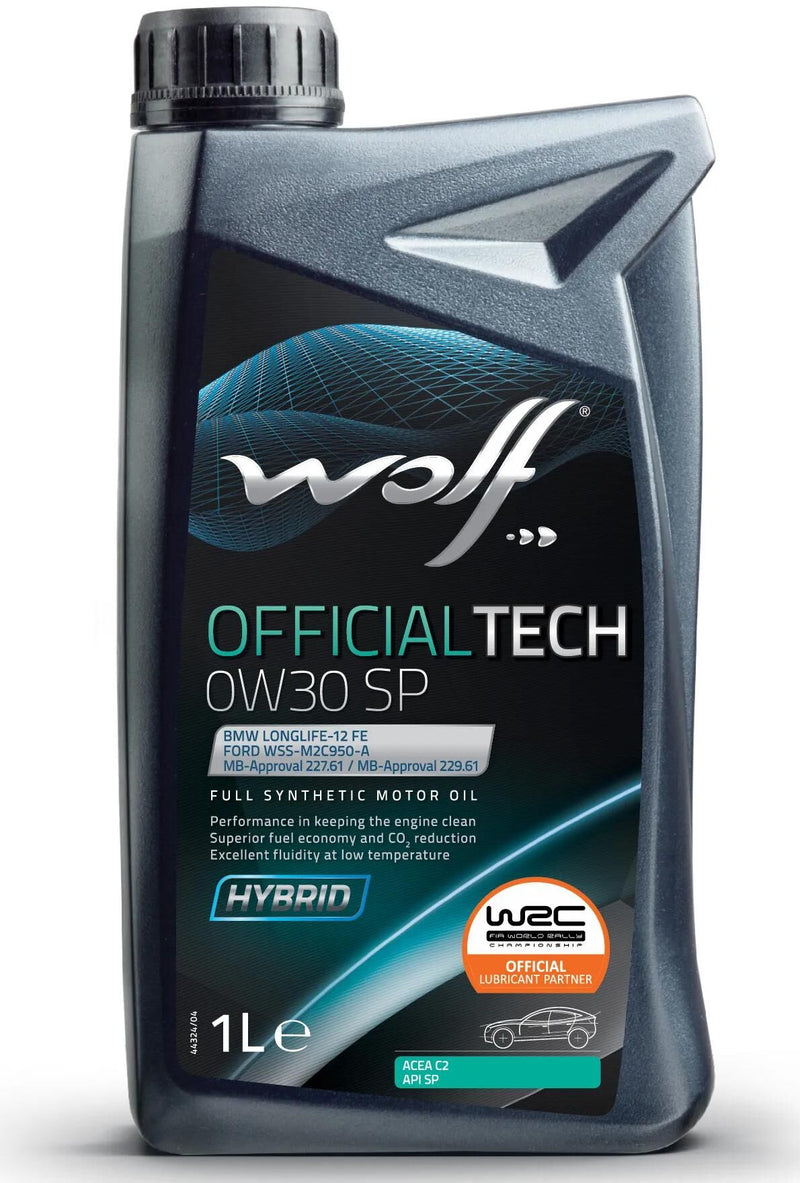 Wolf Engine Oil OfficialTech sp. Motoroil 0w30 1l off.tech sp