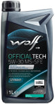 Wolf Motoröl offiziell MS-SFE. Motoroil 5W30 1L OFF.Tech MS-SFE