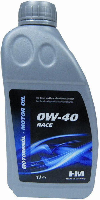 HM Motoröl 0W40 Rennen vollständig synthetisch 1 ltr.
