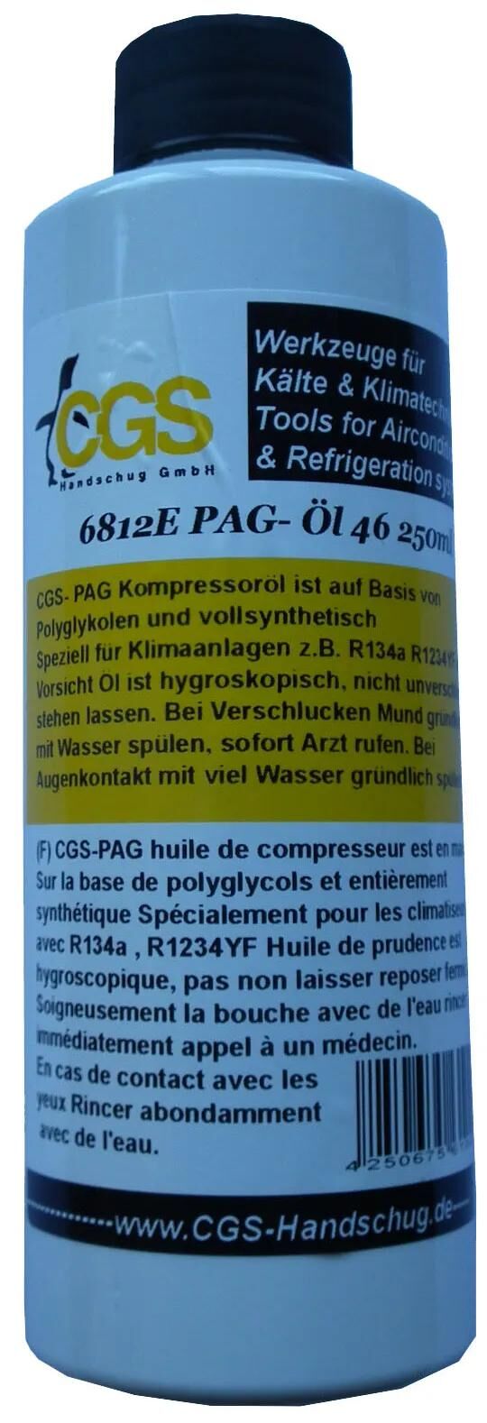 CGS PAG OEL 250 ml ISO46