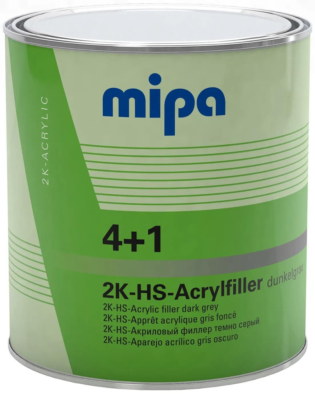 MIPA 4+1 Acrylfilter HS 3L Dunkelgrau