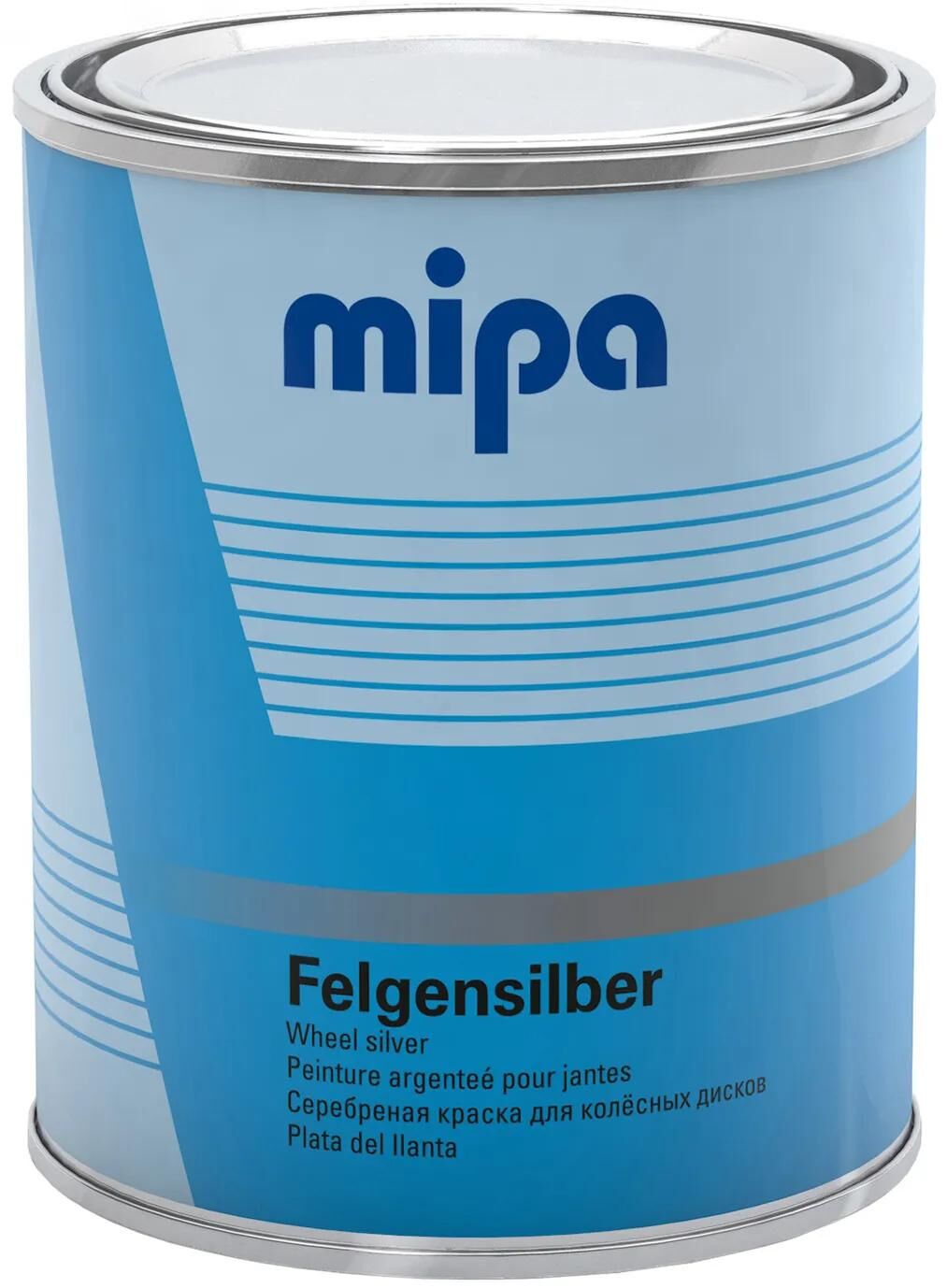 MIPA Felgen Silber Rand Silber 1 ltr.