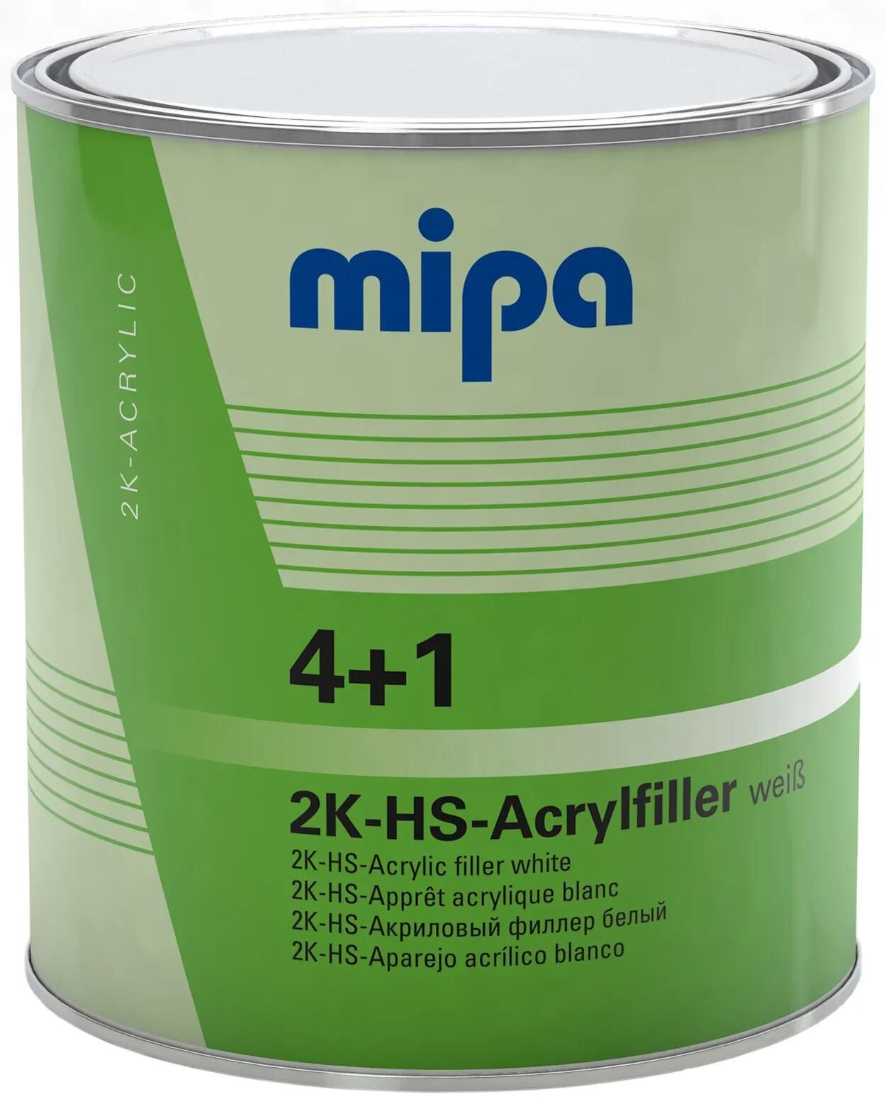 MIPA 4+1 Acrylfilter HS 3L Weiß