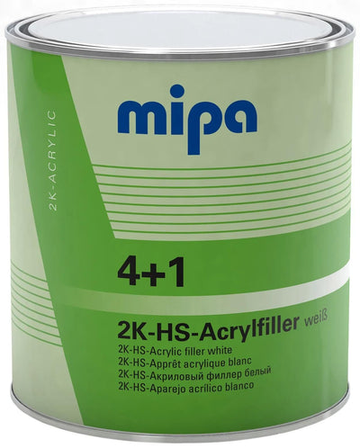 MIPA 4+1 Acrylfilter HS 3L Weiß