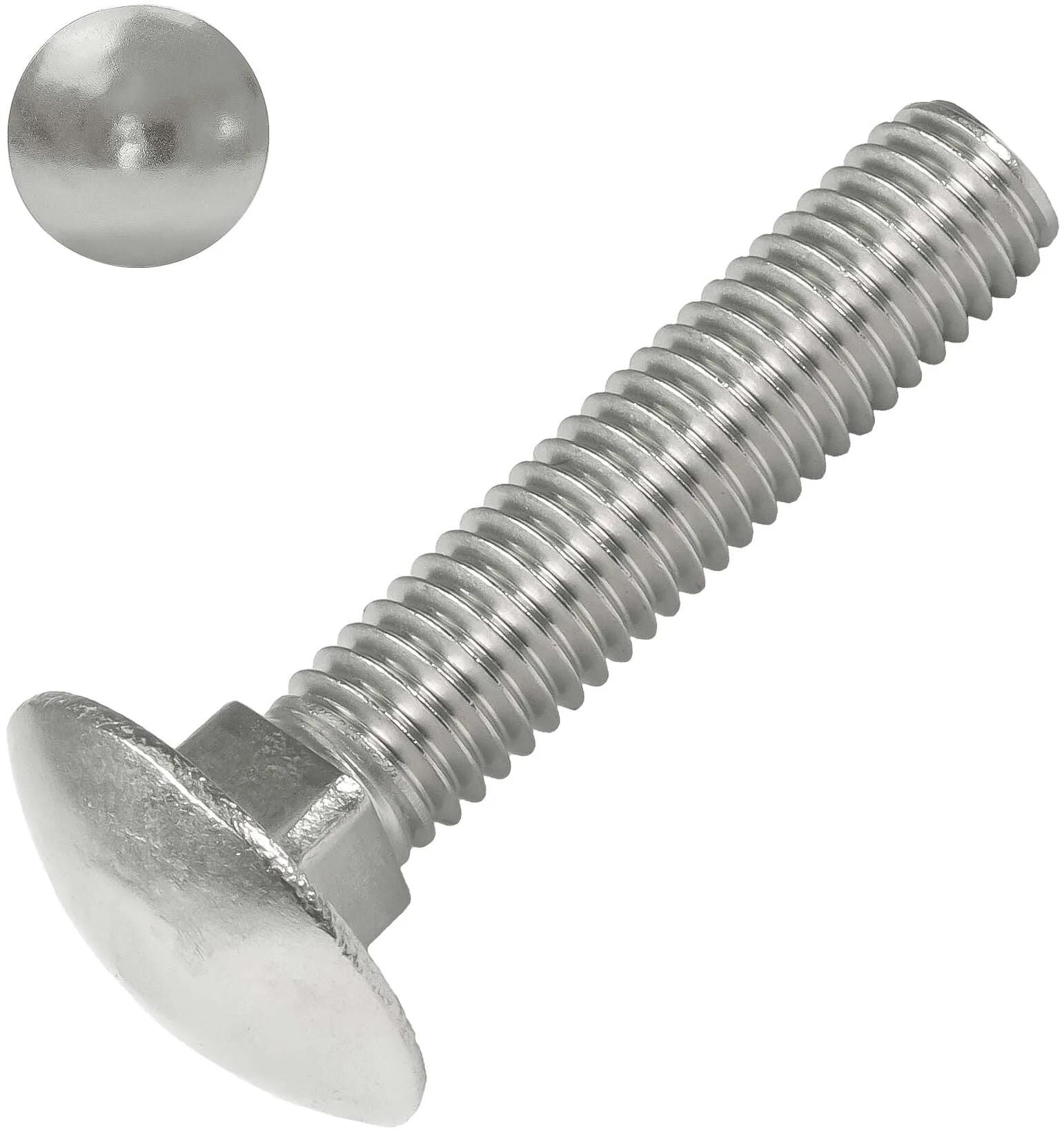 Dresselhaus Trusss-Head Bolt M6x25 A2 4KT. Aph