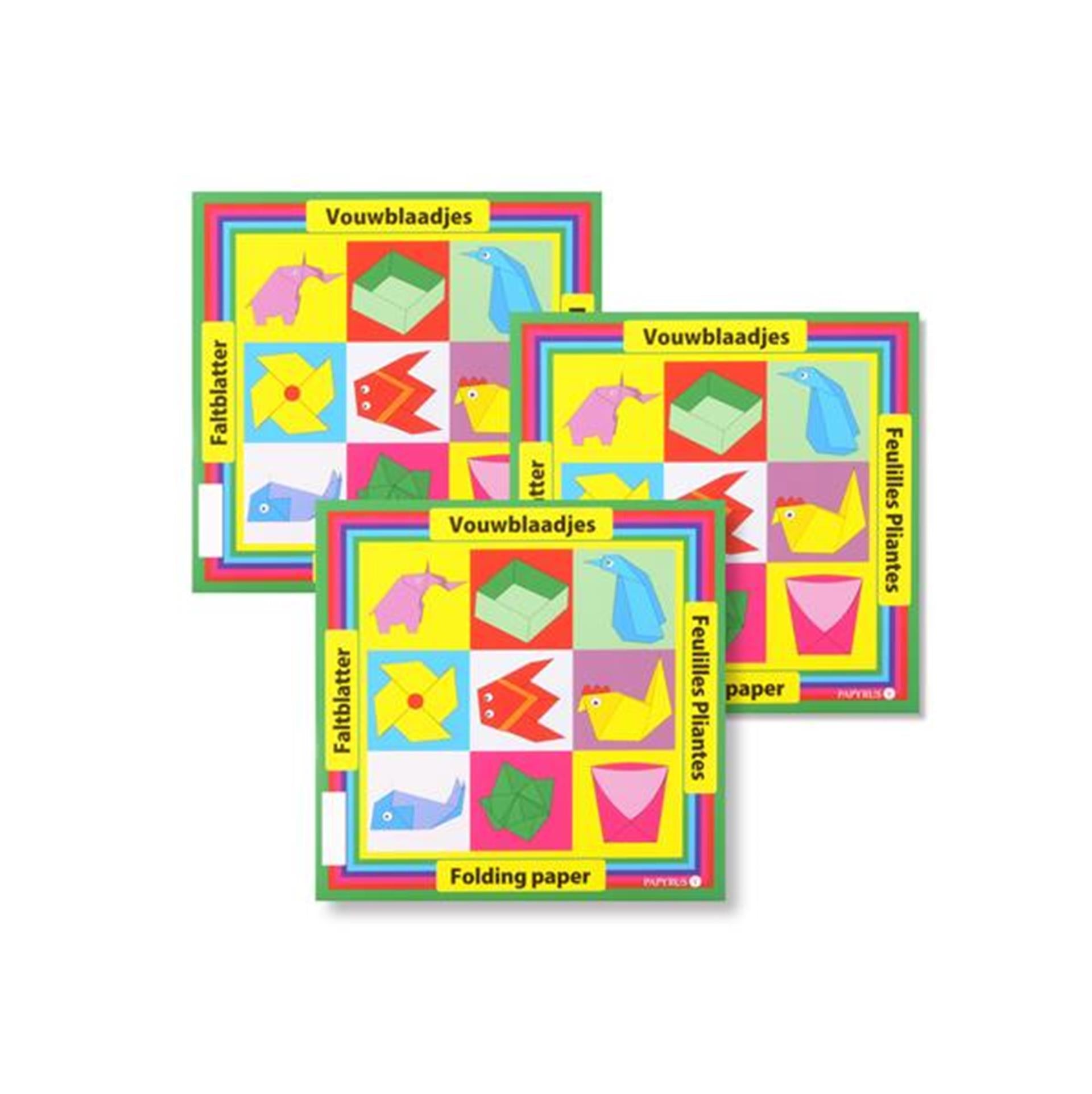 Faltblätter 16x16cm 90 Blatt