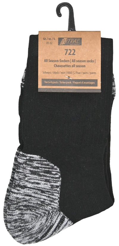 Nitras Safety Alls. Socken SW gr. 39-42 Nitras 1HK mit 2 Paaren