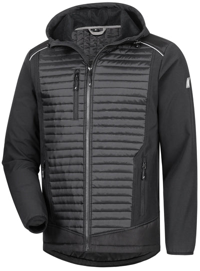 Nitras Sicherheits-Softshelljacke Größe M Motion Tex Plus Schwarz