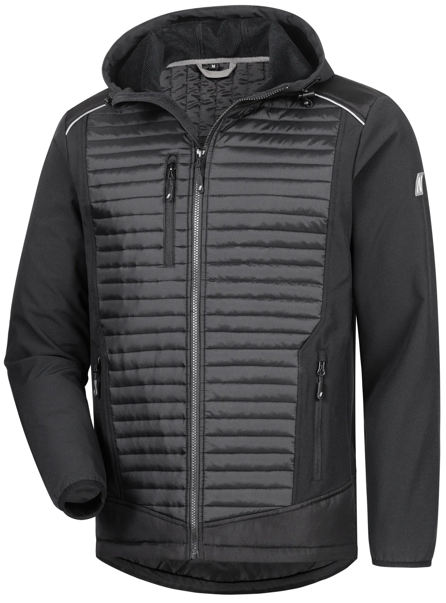 Nitras Sicherheits-Softshelljacke Größe XXL Motion Tex Plus Schwarz