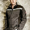 Nitras Safety Strick Softshelljacke. Bewegung Tex Plus schwarz