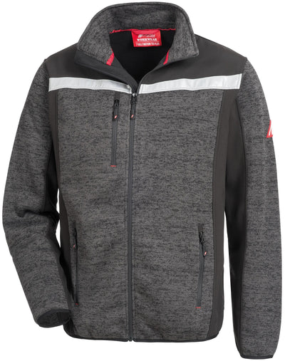 Nitras Safety Strick Softshelljacke. Bewegung Tex Plus schwarz