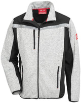 Nitras Safety Strick Softshelljacke. Bewegung Tex Plus Grau - afbeelding 2