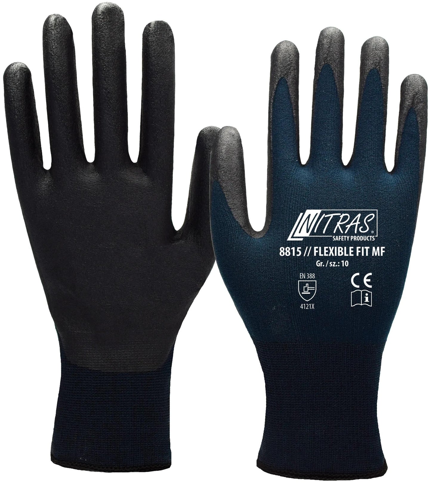 Nitras Safety Handschuh Größe 11 Flexible Passform MF