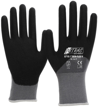 Nitras Safety Handschuh Größe 10 Haut Flex V.