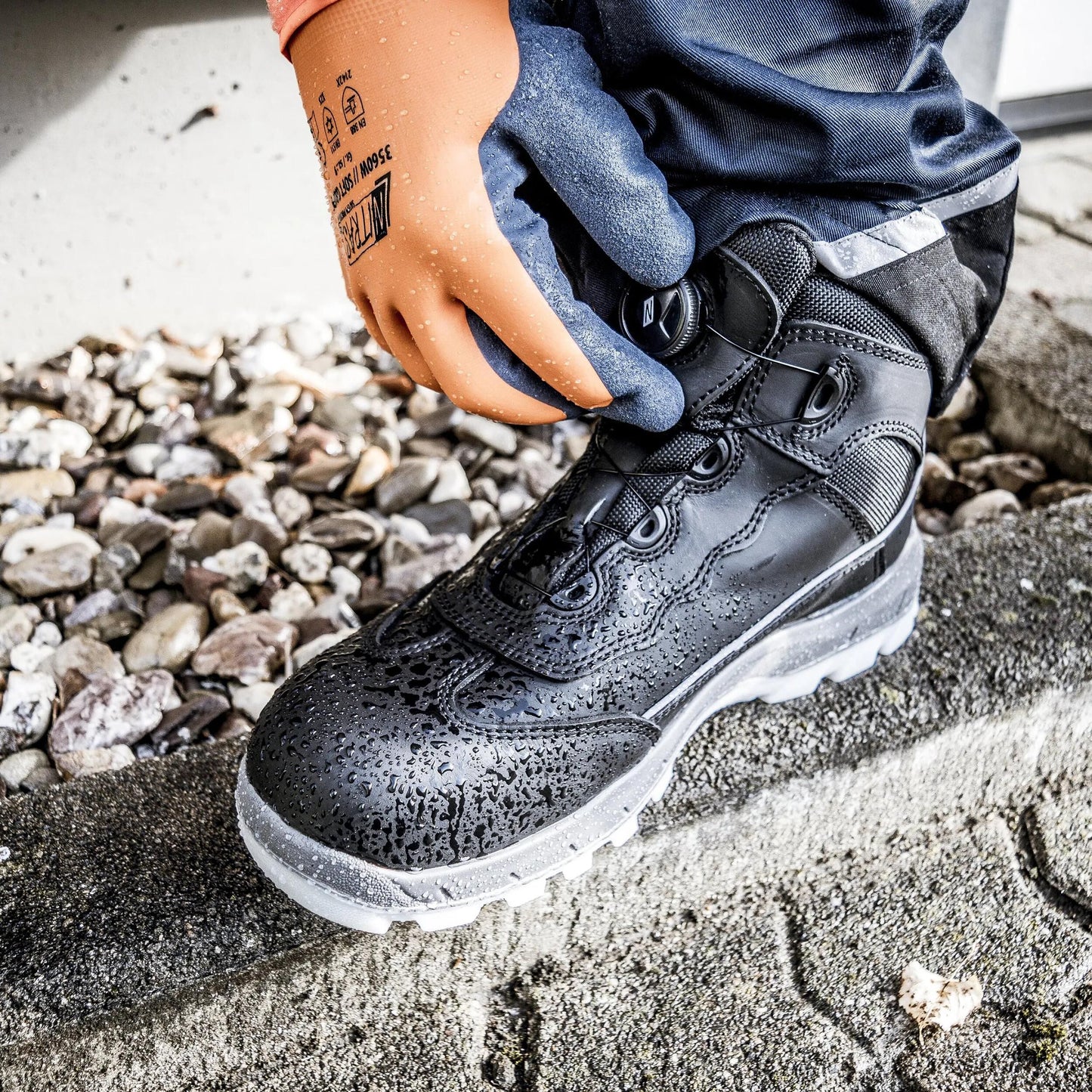 Nitras Safety Safety Boots Gr. 43 Sportschritt mitten in der Passform