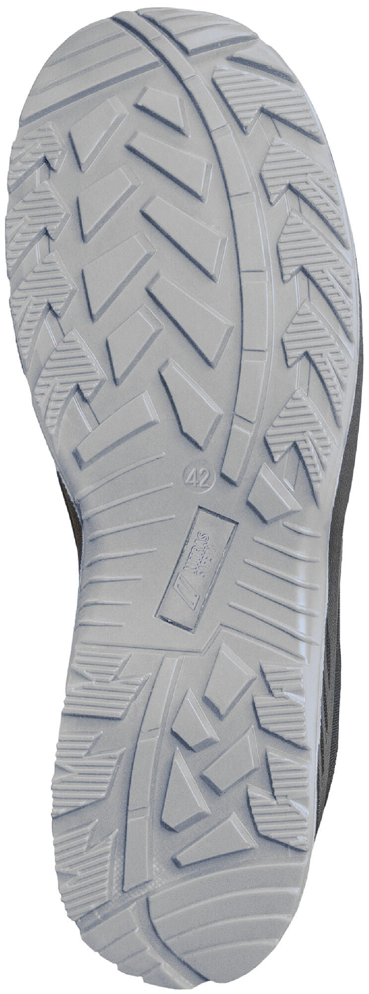 Nitras Safety Safety Boots Gr. 43 solider Schritt mittelgrau