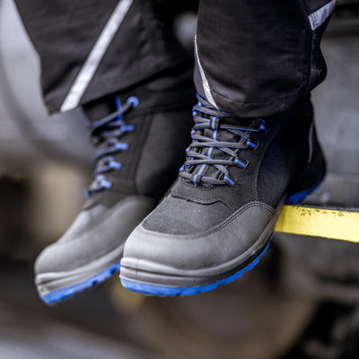 Nitras Safety Safety Boots Gr. 45 solider Schritt mittelblau