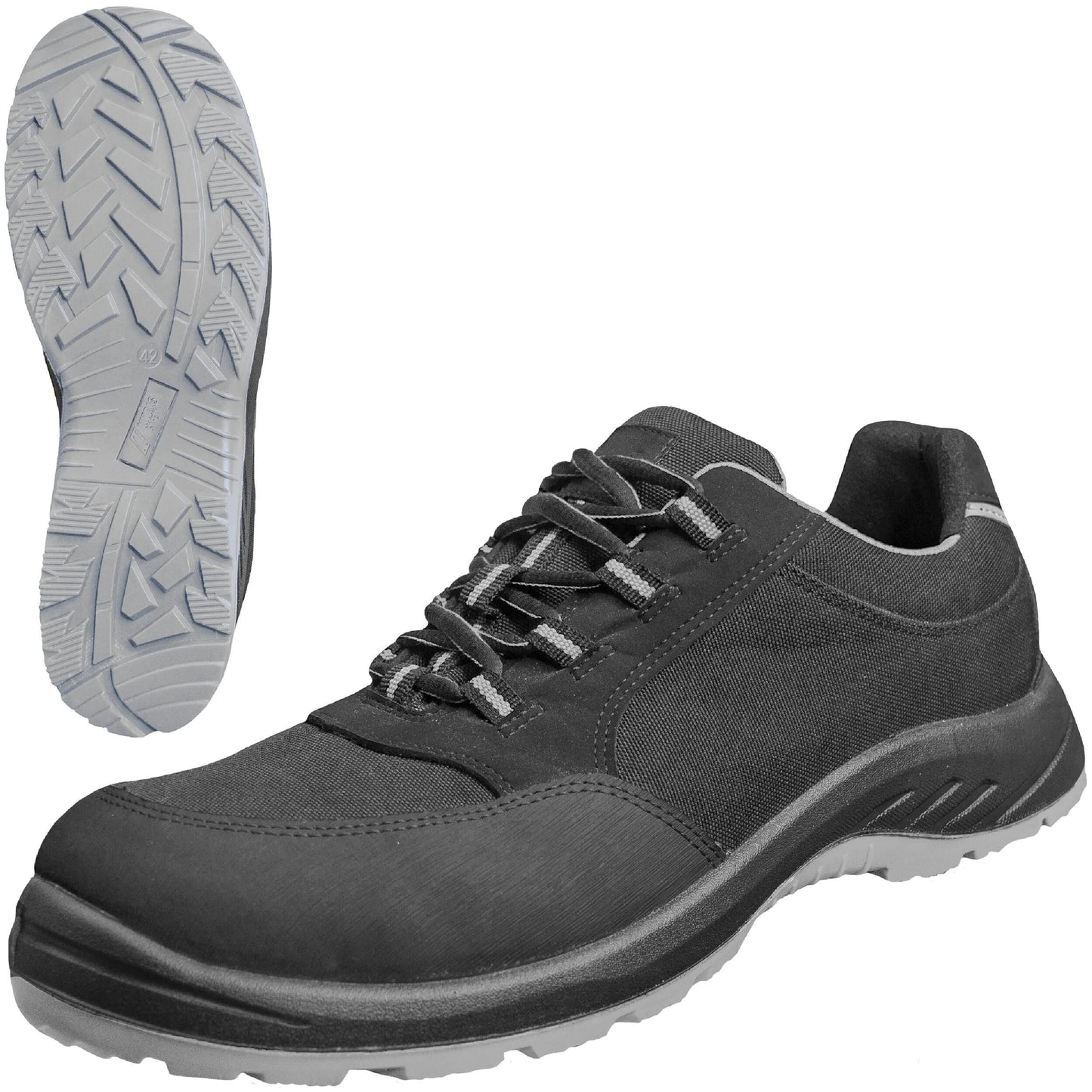 Nitras Sicherheitsschuh Gr. 41 Nitras Solid Step Grau