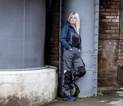 Nitras Safety Dungarees Nitras Mot.Tex Plus 52 Grau Schwarz
