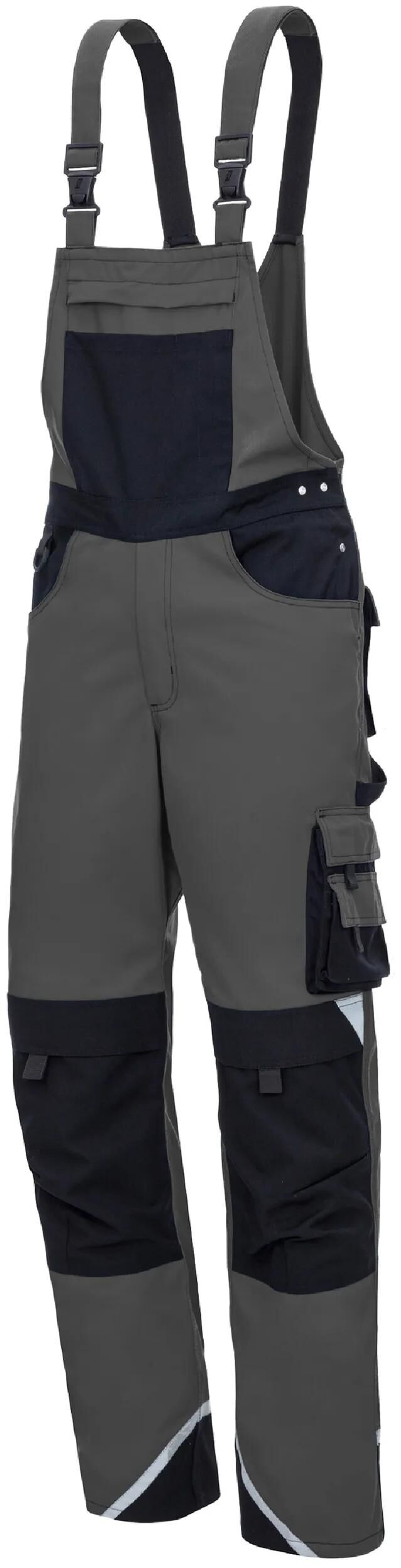 Nitras Safety Dungarees Nitras Mot.Tex Plus 56 Grau Schwarz