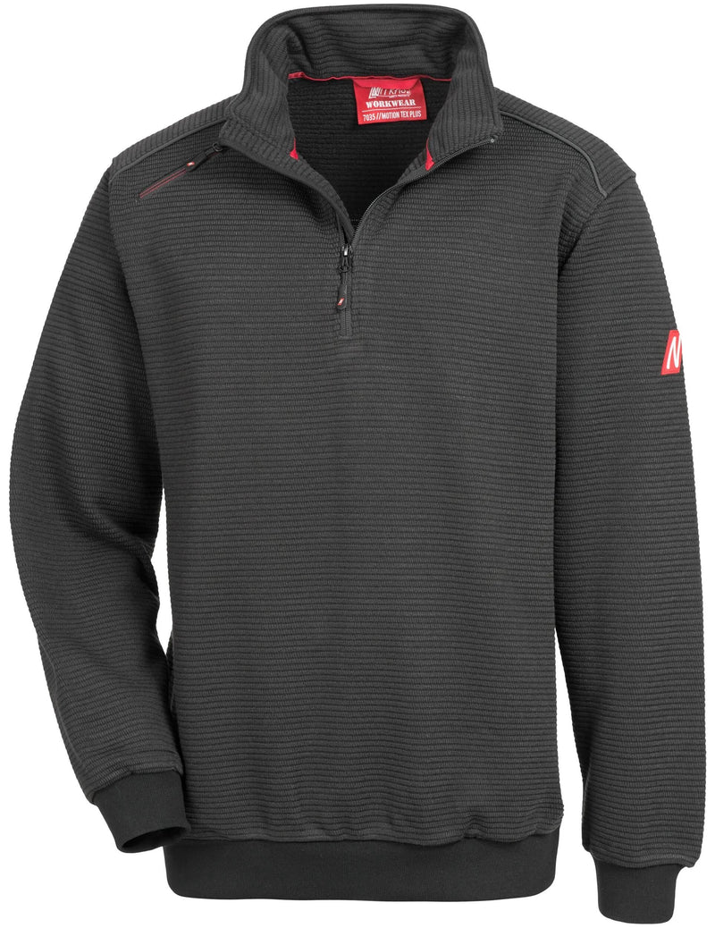 Nitras Safety Pullover Gr. XL Black Nitras Motion Tex Plus