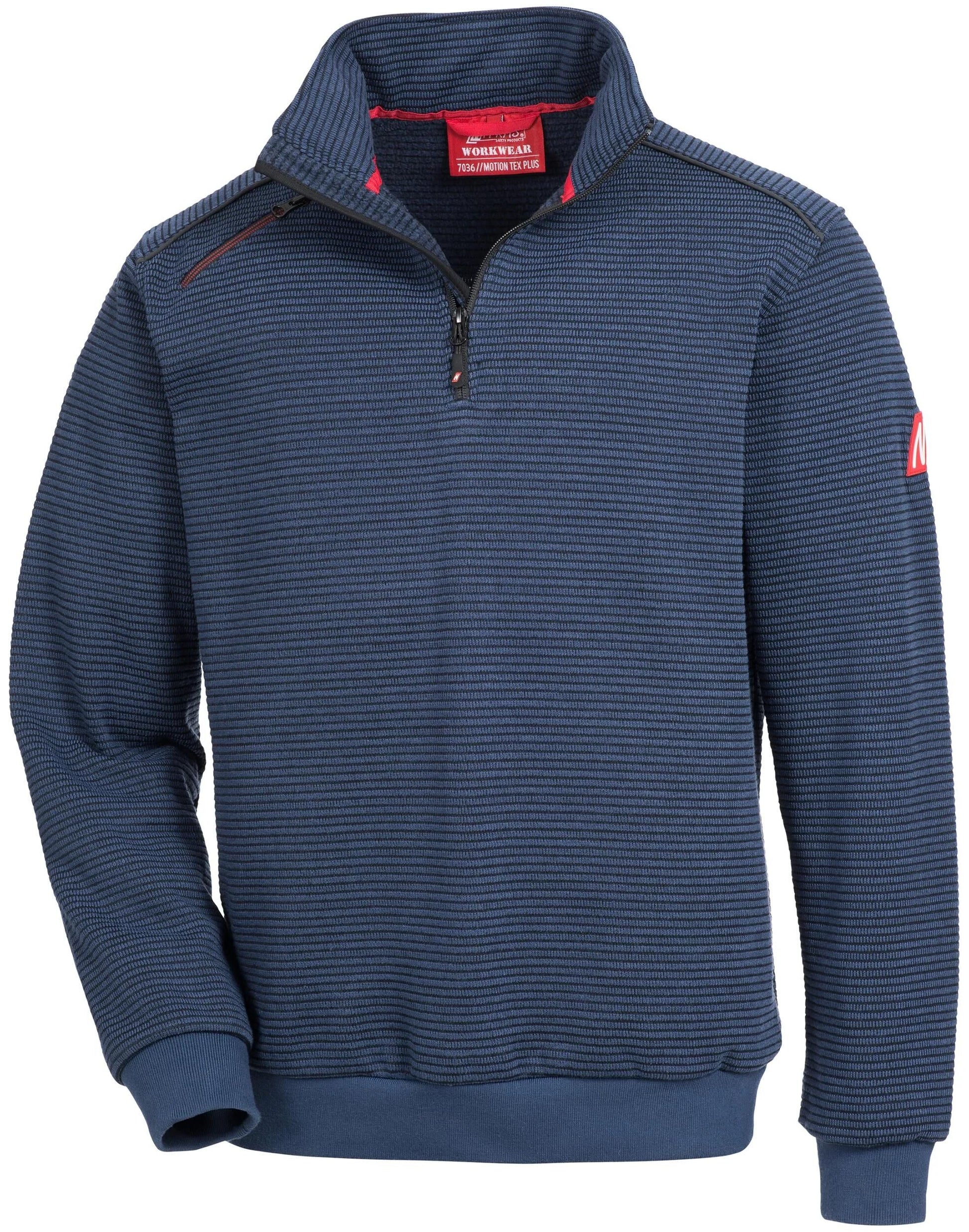 Nitras Safety Pullover Gr. L Marine Blue Nitras Motion Tex Plus