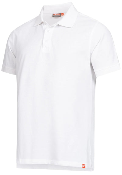 Nitras Sicherheit Poloshirt Gr. L weiße Nitras Motion Tex Light