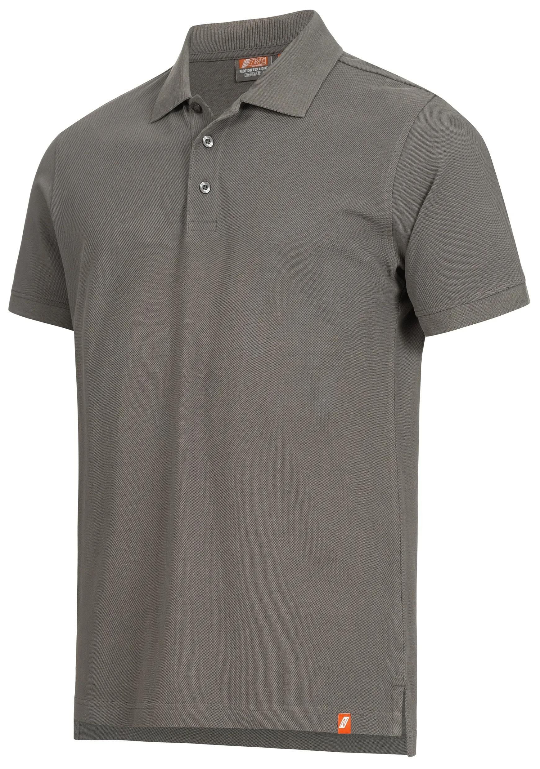 Nitras Sicherheit Poloshirt Gr. M graue Nitras Motion Tex Light