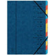 Sortiermappen Exacompta 5222z blau A4