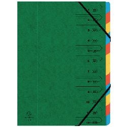 Sortiermappe 12-teilig exacompta
