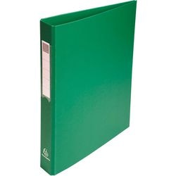 Ringbücher Exacompta Karton PP 26x32cm Rückenbreite 4cm grün 4-Ring-D-Mechanik