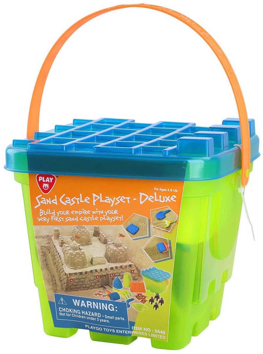 Spielen Sie Beachset Castle mit Accessoires, 21DLG.