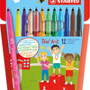 Stabilo Trio A-Z fühlte, 12st.
