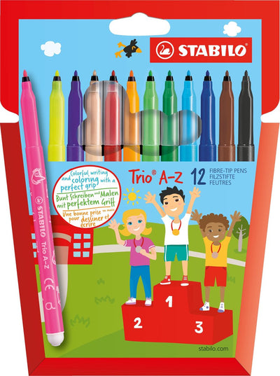 Stabilo Trio A-Z fühlte, 12st.