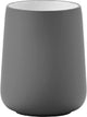 Zone Denmark Nova Zahnbürstenbecher – Becher für Zahnbürsten – Zahnbürstenhalter – WC-Badezimmer-Accessoires – 10 x 8 cm – Grau