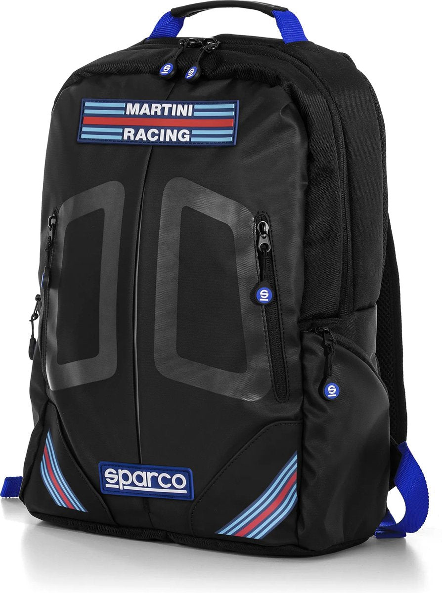 Sparco Martini Racing Rucksack Stage Martini-R My23 Tasche – Schwarz Blau – Größe Einheitsgröße
