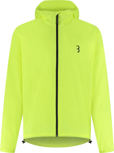 Bbb Cycling Multishield Regenjacke Fahrrad: Urban Sport – wasserdicht 10k und atmungsaktiv – Herren Damen Fahrradjacke – Neongelb – Größe L – BBW-475