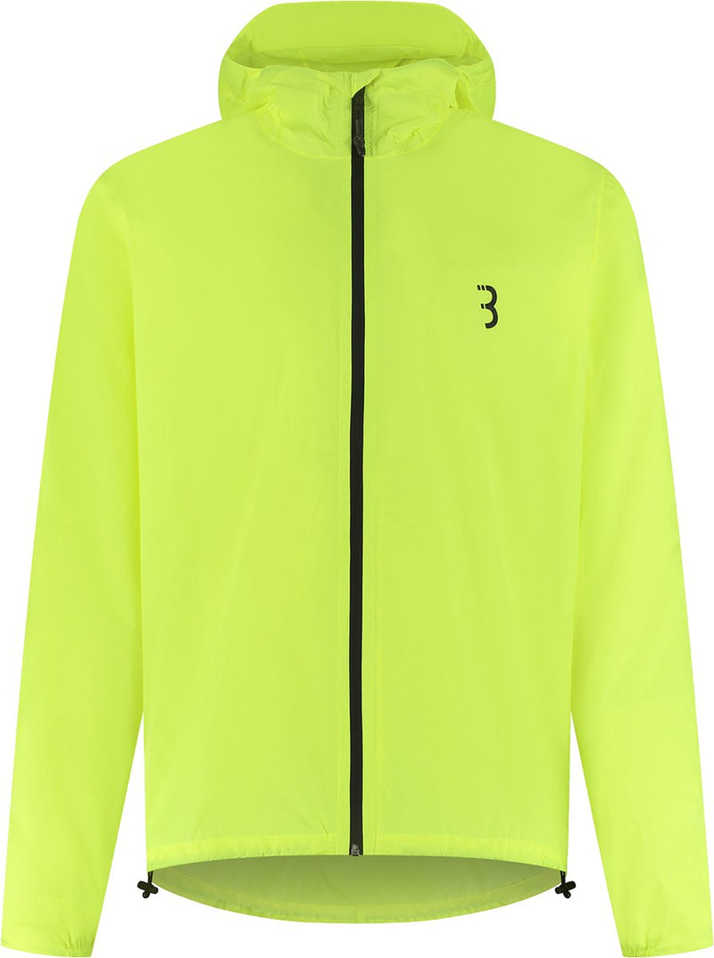 Bbb Cycling Multishield Regenjacke Fahrrad: Urban Sport – wasserdicht 10k und atmungsaktiv – Herren Damen Fahrradjacke – Neongelb – Größe L – BBW-475