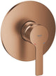 Grohe Lineare neues Duscharmatur-Finish-Set – Einbau – Silkmove 46 mm – gebürsteter warmer Sonnenuntergang