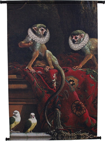 Hd Collection Wandtuch Affe rot 83x3x110cm