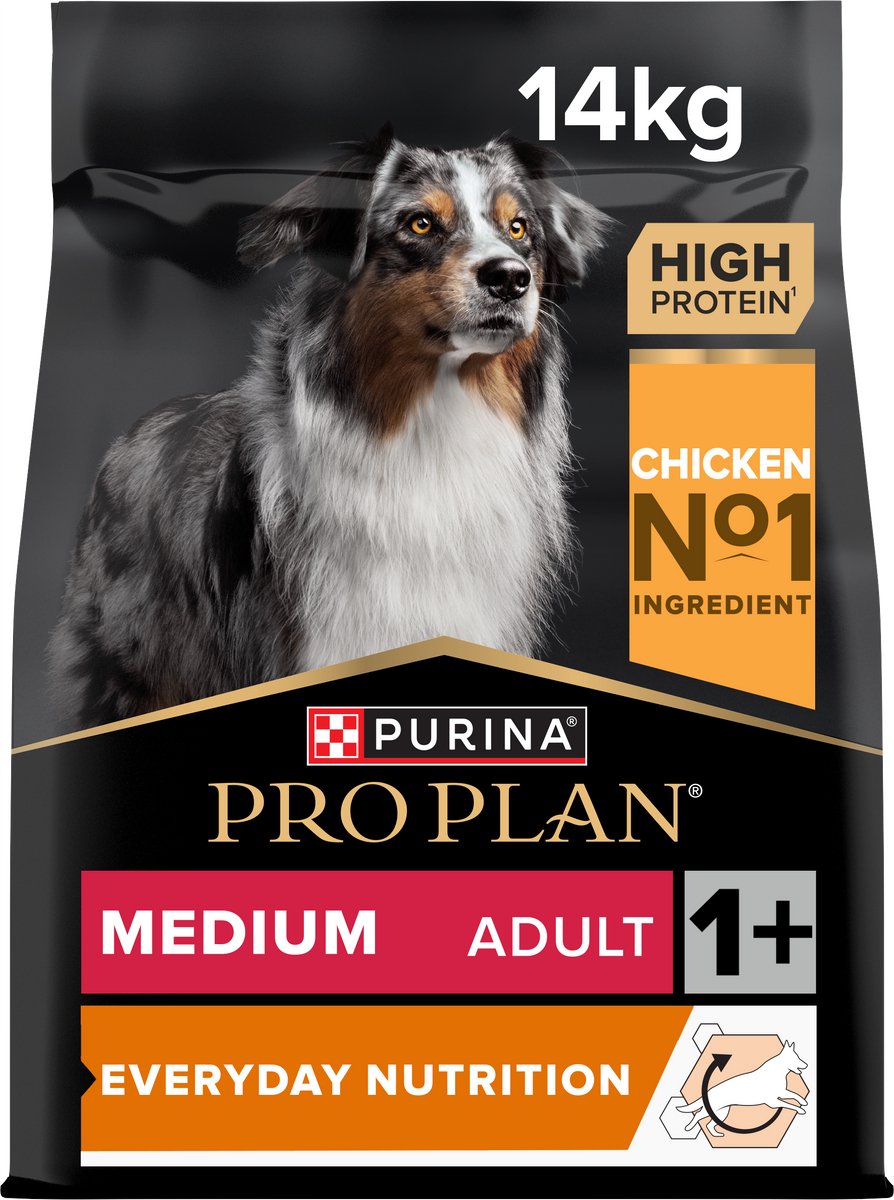 Pro Plan Plan Hunde Erwachsener mittlerer Hühnerreis