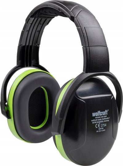 Wolfcraft – Gehörschutz – 30 dB Ohrenschützer – Ear Muff Pro – 4959000