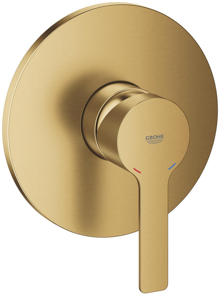 Grohe Lineare neues Duscharmatur-Finish-Set – Einbau – Silkmove 46 mm – gebürsteter, cooler Sonnenaufgang