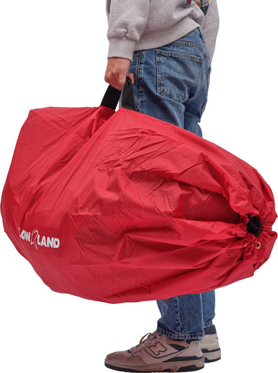 Lowland Outdoor-Flugtasche – Rot – 75 Liter