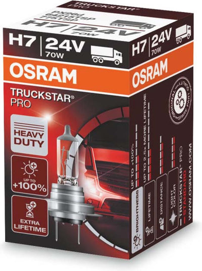 Osram Lampe 24V H7 70W PX26 Truckstar Pro