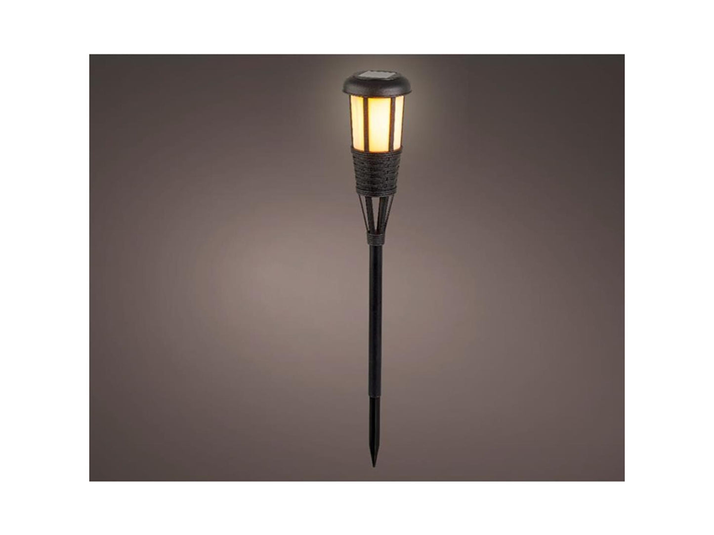 Lumineo LED-Solartaschenlampe ø10-h61cm